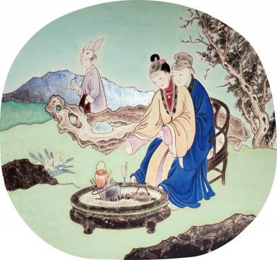 顛覆春宮畫非裸即露   華梵大學聶蕙雲個展「秘戲圖」