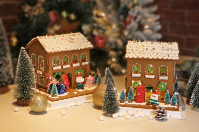 結合工藝與美味的聖誕節應景物  大地酒店推出手工薑餅屋