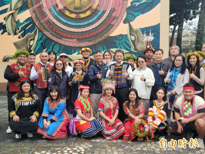 屏大原專班專輯發片及壁畫揭幕 力推原住民國際化