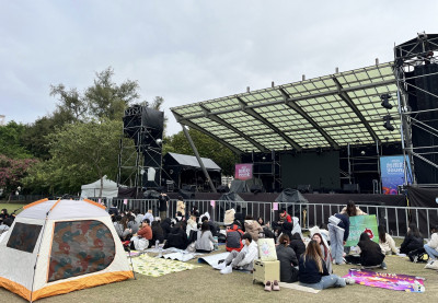 就在今夜快搶位！台南新營南瀛草地音樂 500架無人機表演