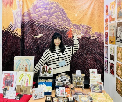 高市青年局參展補助 插畫家Sophia Ji釜山大放異彩