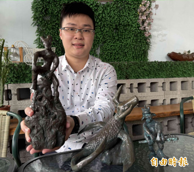 《山海經》遇上青銅藝術  25歲雕塑家詹承燁重塑奇獸世界