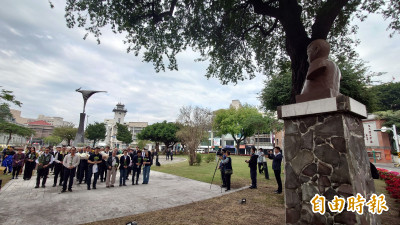 台南正義與勇氣紀念日追思湯德章 傳遞自由民主力量