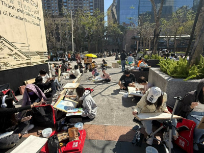 新北文藝復興盃水彩寫生比賽登場  3/27公告得獎名單