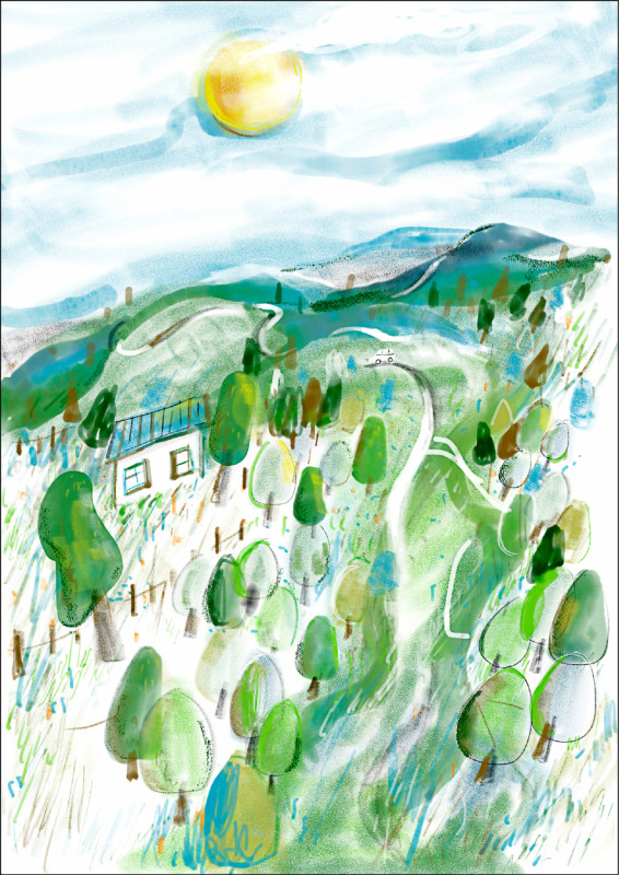 【自由副刊】 凌明玉／一位偽農婦的田園日記