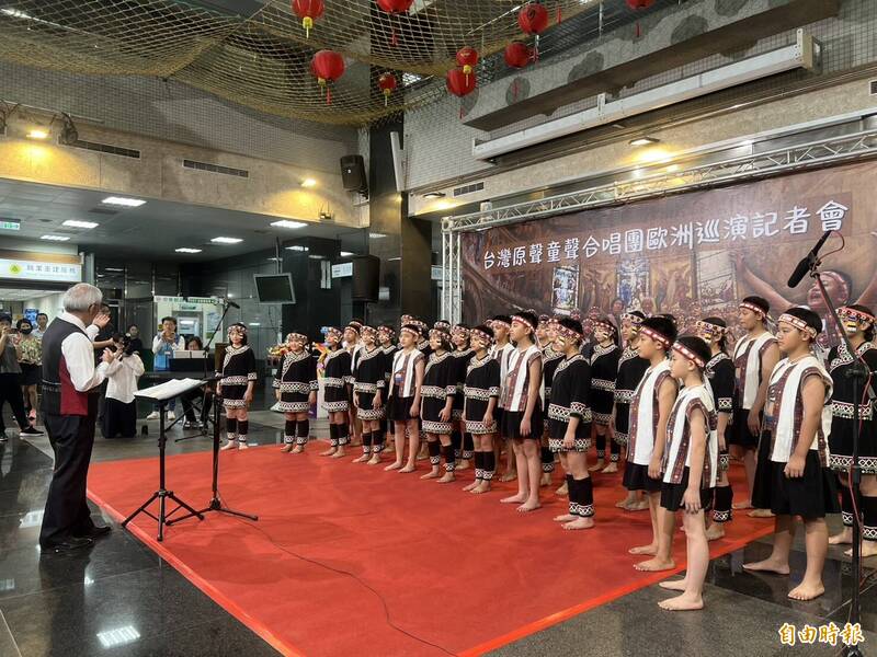 台灣原聲童聲合唱團歐洲巡演 天籟美聲傳唱世界各地