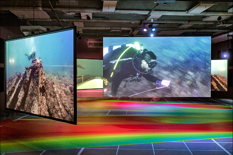 【藝術文化】許家維沉沒的聲音潛進北美館 MR混合實境體驗沉船歷史