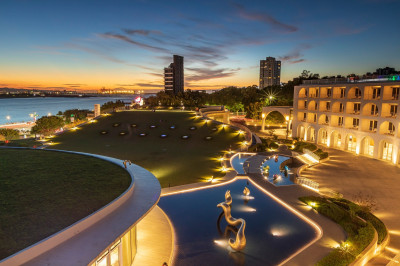 秋遊淡水看淡江大橋合龍壯闊景致  將捷金鬱金香推「漫遊滬尾」多元組合