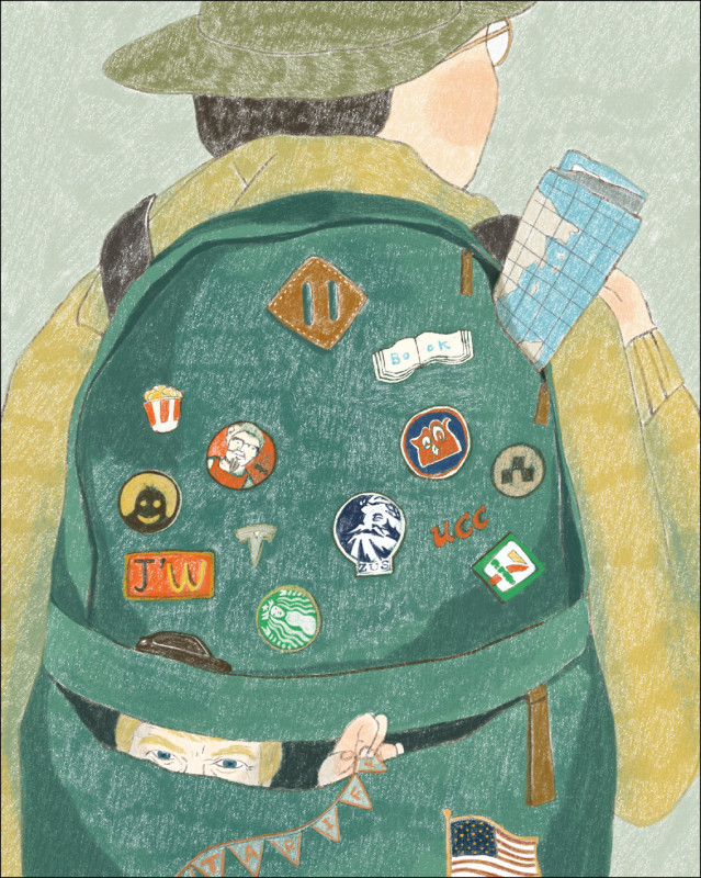 【自由副刊】 伊森／穿梭於連鎖之間 － 2之1