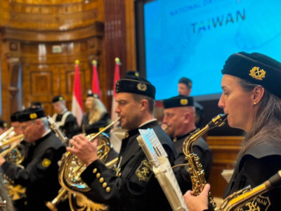 奧地利駐處國慶酒會〈台灣翠青〉感動眾人  一件事見證台奧友好