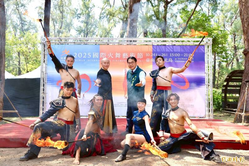 火舞×音樂×地景藝術 《火神祭》10/24點燃台南漁光島