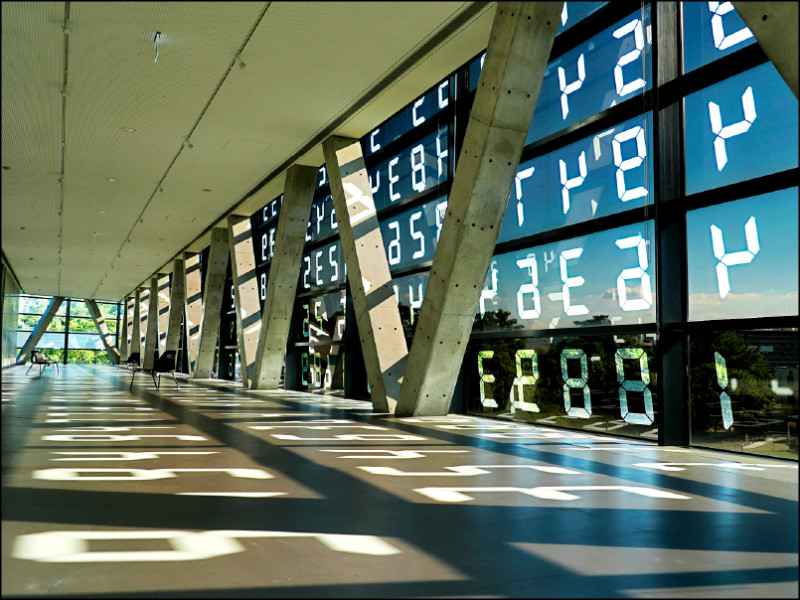 【藝術文化】宮島達男首度來台個展 眾生共命亞美館登場