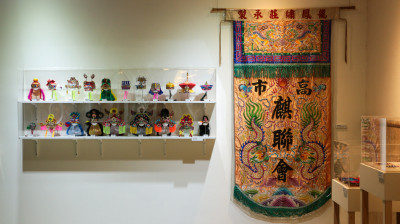 高市新增刺繡、布袋戲偶盔帽製作技術保存者 林全誠、蘇志榮老藝師入列