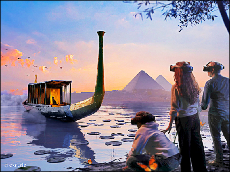 【藝術文化】奇美《消失的法老》VR首登台 1秒置身古埃及