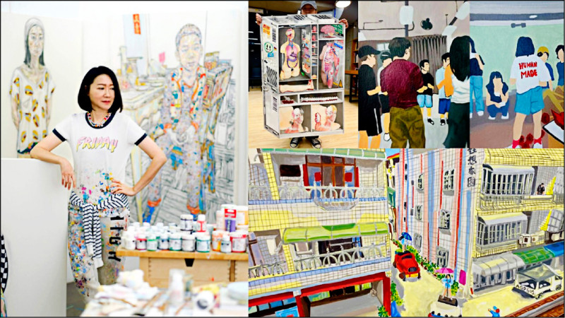 【藝術文化】第8屆台北插畫藝術節「下輩子我想當隻貓」 回應現代人生活壓力