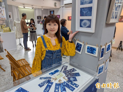 下課變身工藝家！中興高中教師聯展  藍晒、刺繡樣樣行
