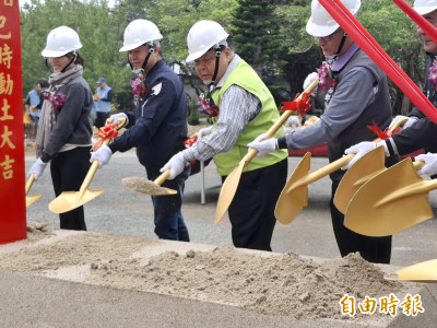 湖西鄉立圖書館動土 永續木構造打造澎湖中心點地標