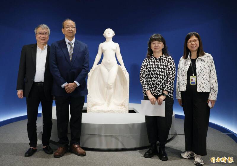 守護國寶黃土水「甘露水」 國美館打造「抗921地震等級」展台