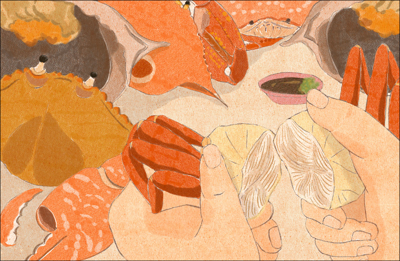 【自由副刊】 陳允元／螃蟹道樂 － 3之2