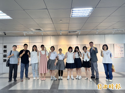 色彩的聲音聽得到！屏科實中、大同高中藝術課堂聯展屏東車站登場