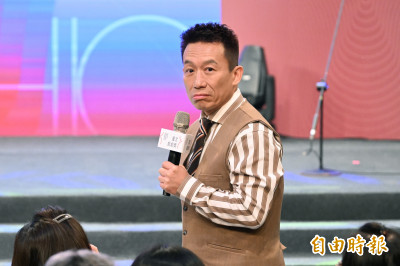 第2屆台北戲劇獎入圍記者會 陳家逵「臨時」擔任主持人 郭子乾爆笑模仿賴清德