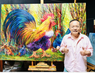 繼趙無極、朱德群之後！嘉義畫家陳明順獲法國秋季沙龍永久會員肯定