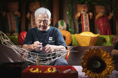 新竹市傳統工藝「花燈」保存者蕭在淦辭世 文化部將呈請總統明令褒揚