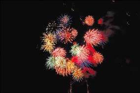 睡魔祭最後一天的青森花火大會。