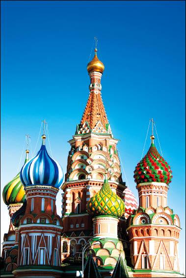 紅場最具代表性的建築聖瓦西里教堂。