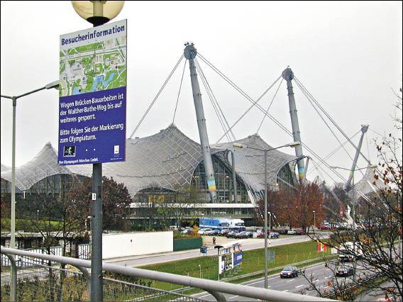 早在上世紀中的德國，奧林匹克公園的設計就納入了生態建築。