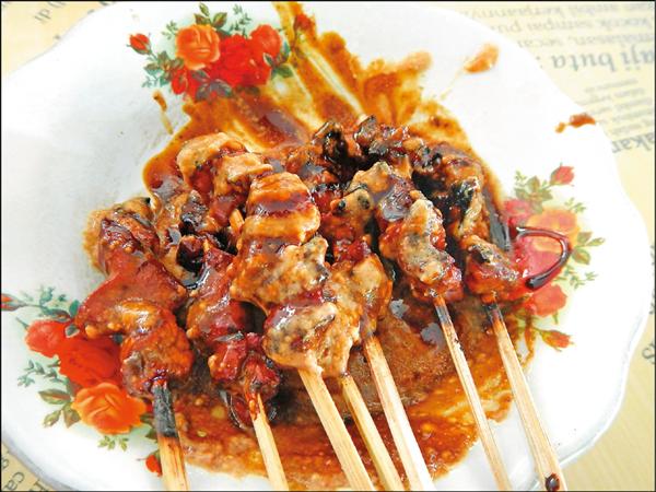 巴里島的花生醬沙嗲非常有名，來了一定要嘗嘗。