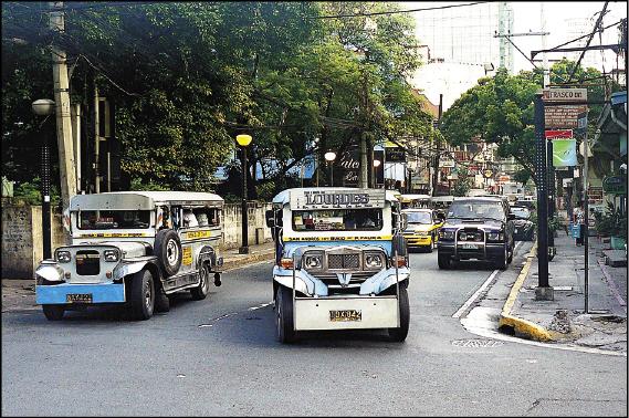 馬尼拉街頭一景。
