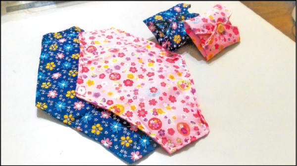 布衛生棉既省錢、方便又環保。