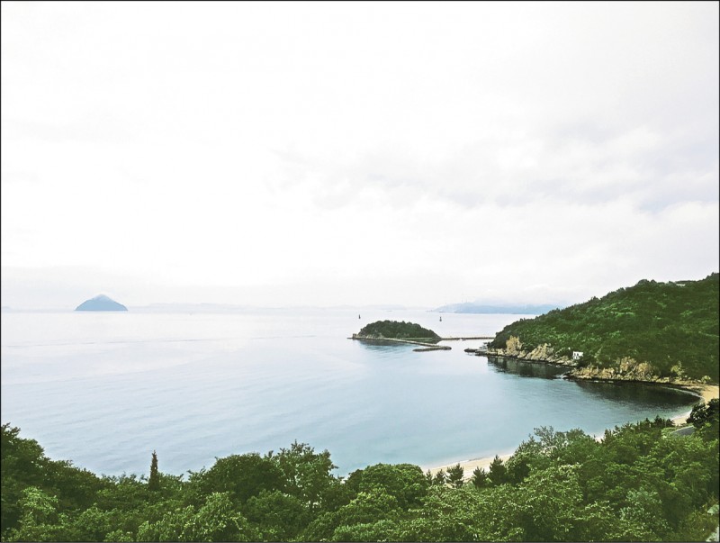 瀨戶內海海景。