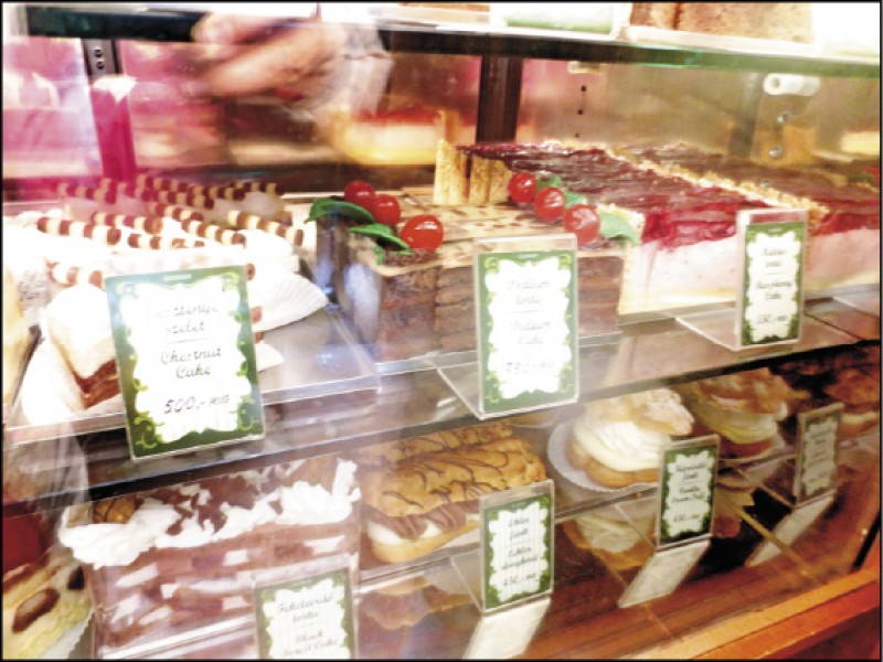 百年名店銅板價的蛋糕，令人回味再三。