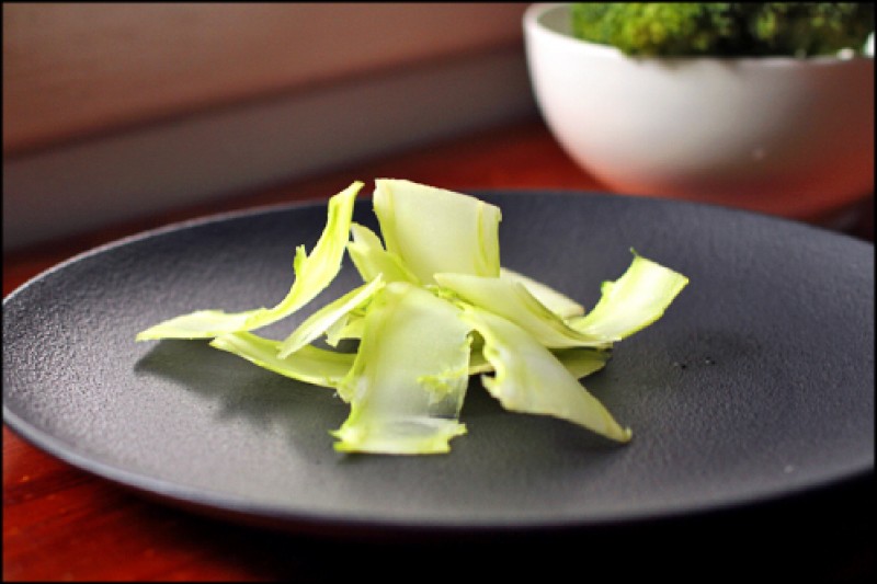 菜莖改變切法 好入口