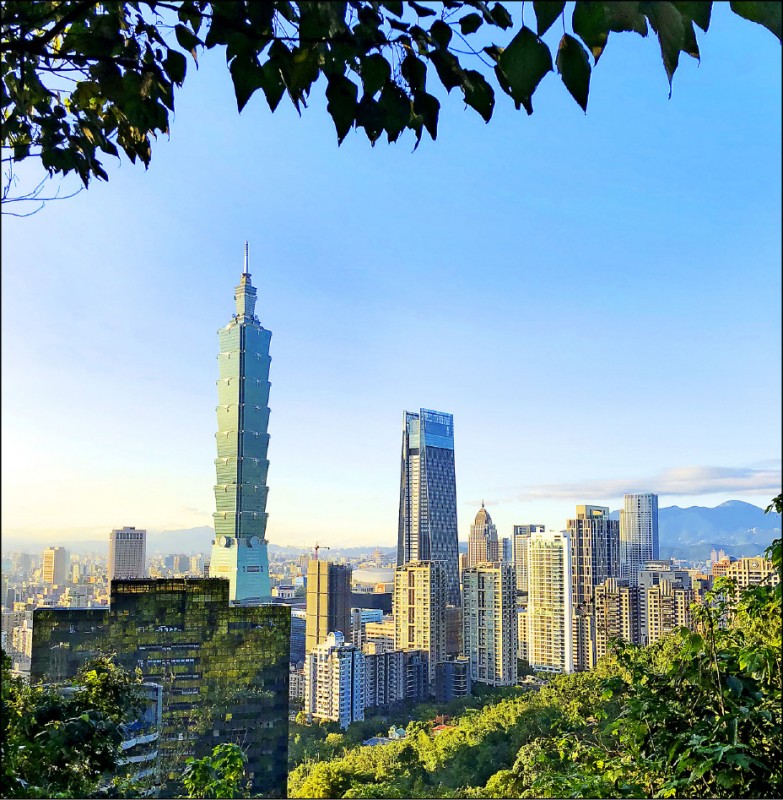 象山一直都是欣賞台北101的好角度。