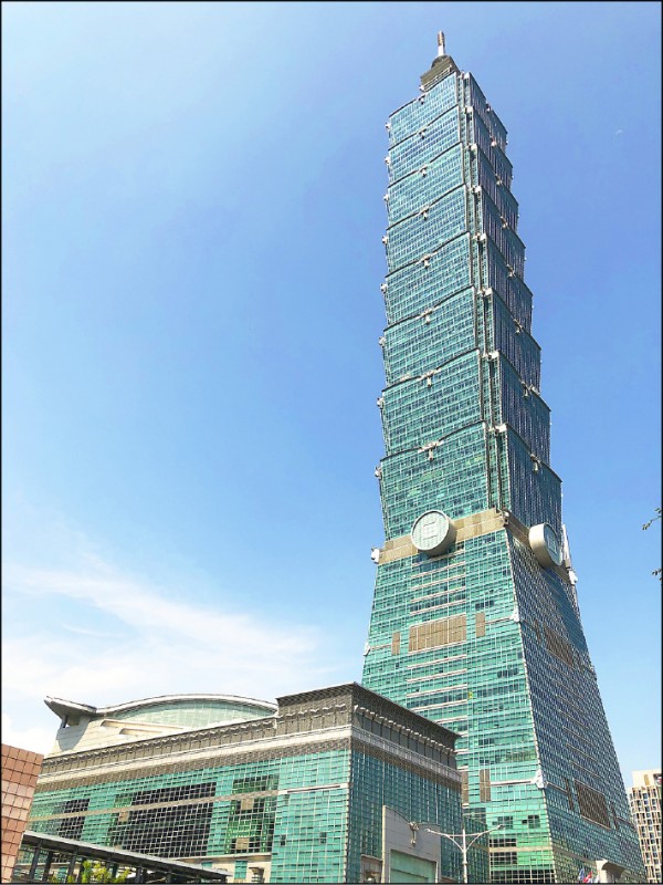 稱霸「世界第一高樓」6年的台北101。