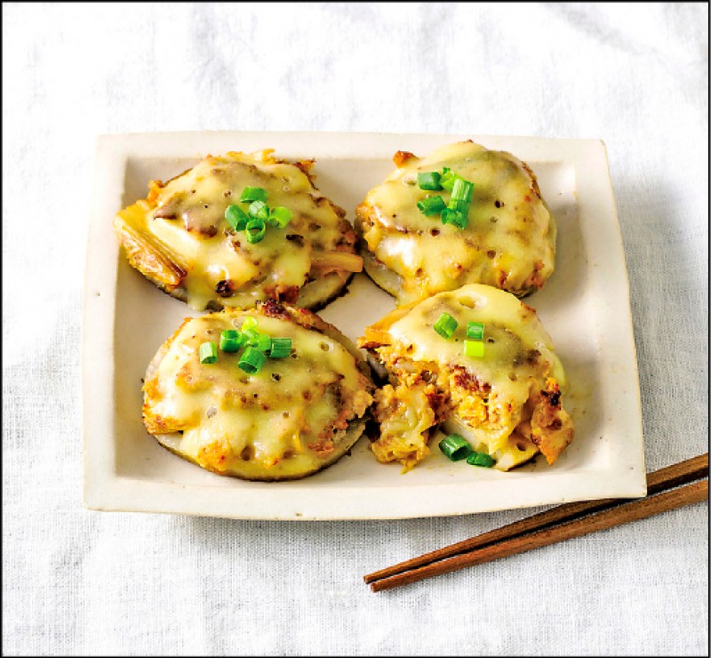泡菜起司口味的蓮藕豬肉