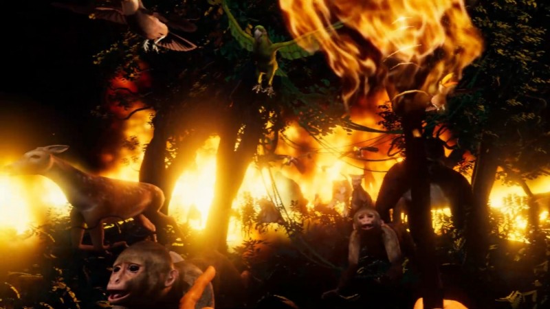 《輪迴》上集以最新的體感科技呈現豐富的台灣在地元素。（黃心健提供）