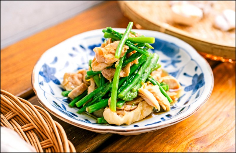梅香雞絲脆蔬菜