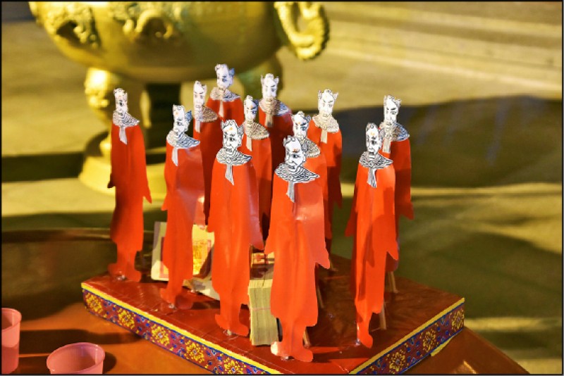 朴子配天宮送火神火煞科儀中的火煞。