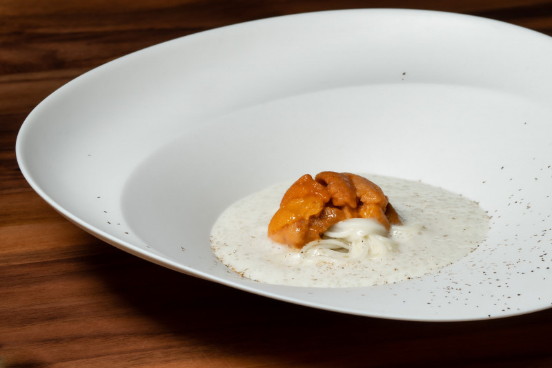 海膽豆漿素麵。（MAD by Le Kief提供）