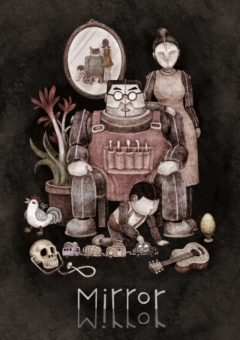 入圍「XR Development Market」 市場媒合會單元的《鏡子》。（製作團隊提供）