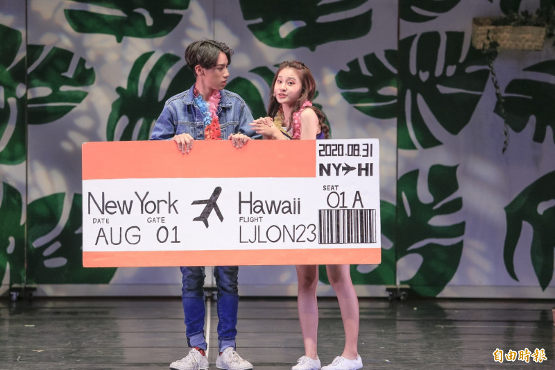 清水高中英劇社年度公演受好評。（記者張軒哲攝）