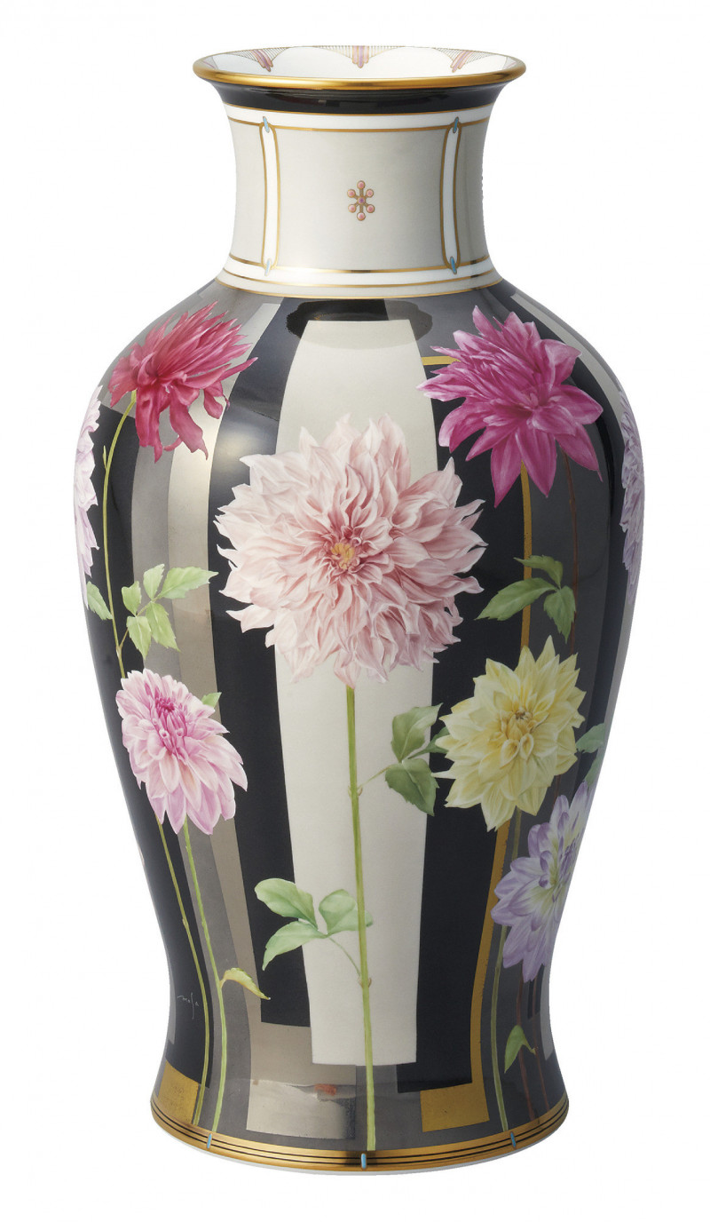 大麗花花瓶。（旺代提供）