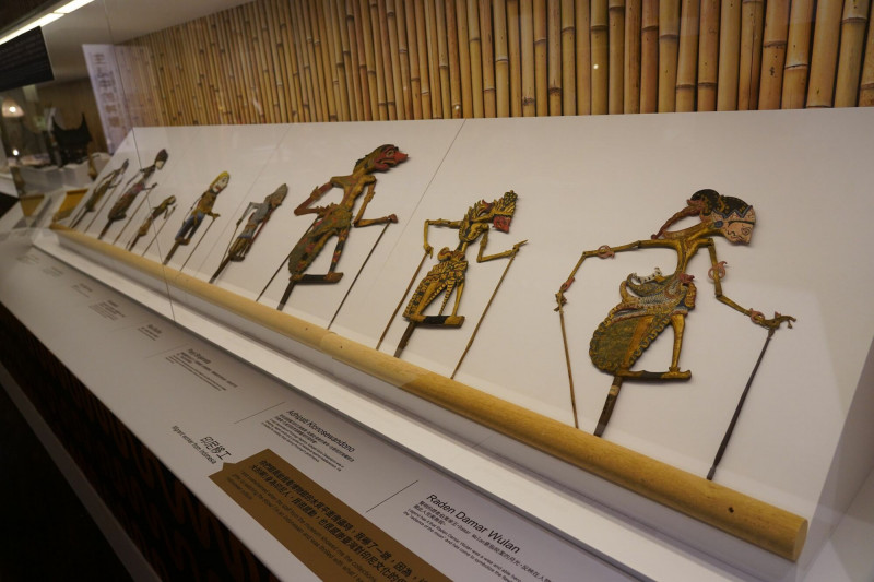 木質平面傀儡。（台博館提供）