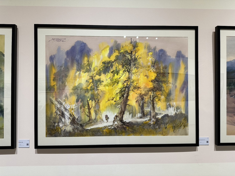 旅遊藝術家梁丹丰特展 百件私房畫作首度面世 - 自由藝文網