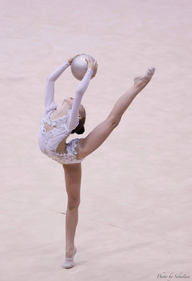 瑞星韻律體操表演。（文總提供）