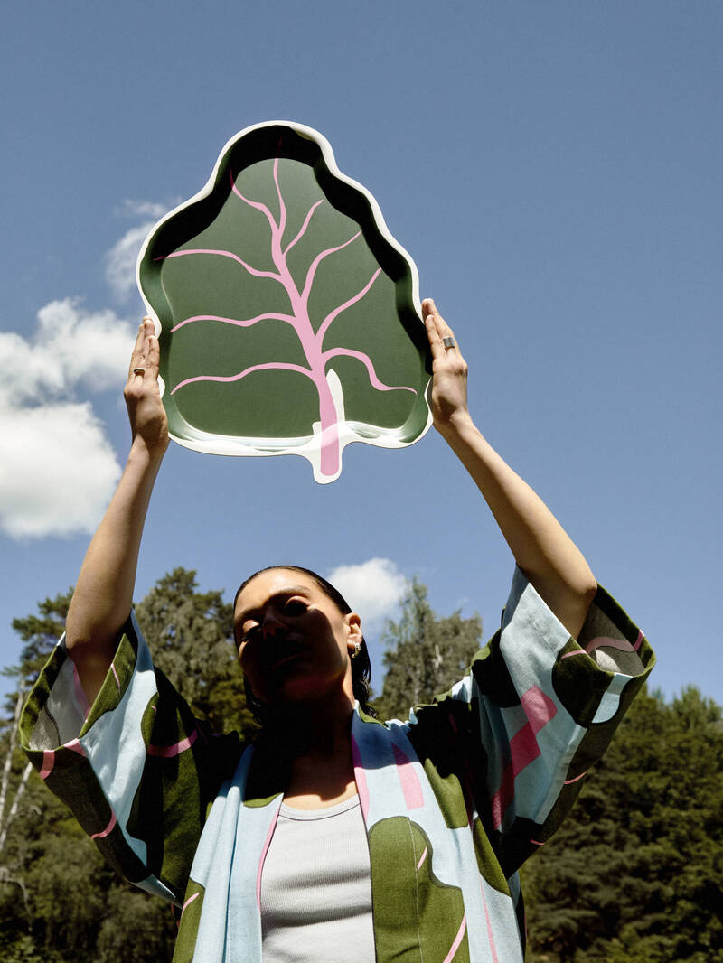 Marimekko X IKEA推出繽紛、親近自然的BASTUA系列。（永三提供）